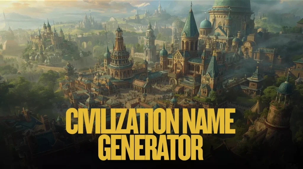 Civilization Name Generator