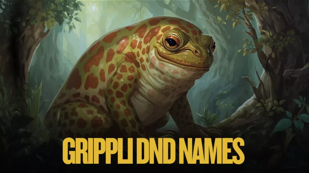 Grippli Dnd Names