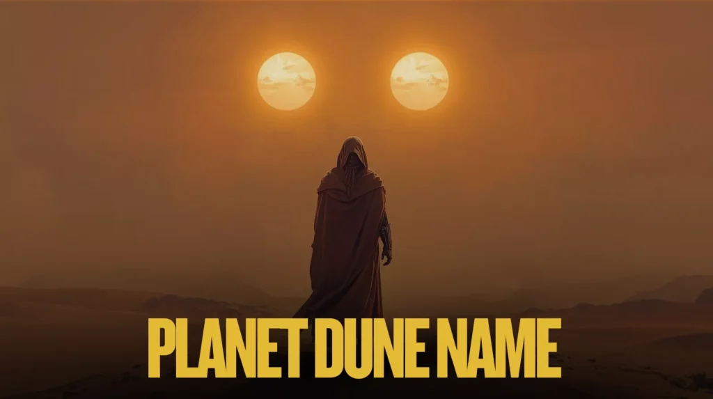 Planet Dune Names