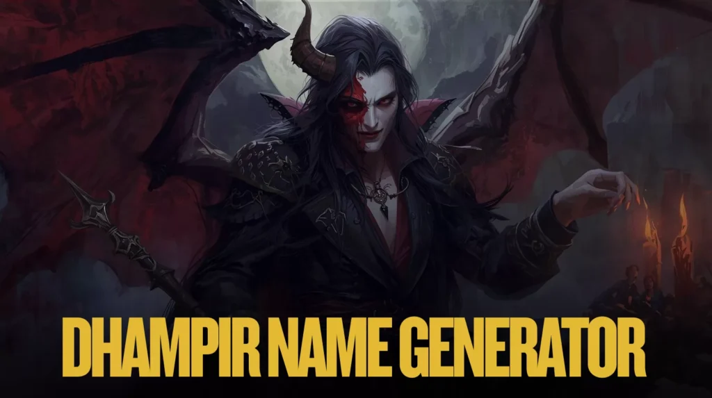Dhampir Name Generator