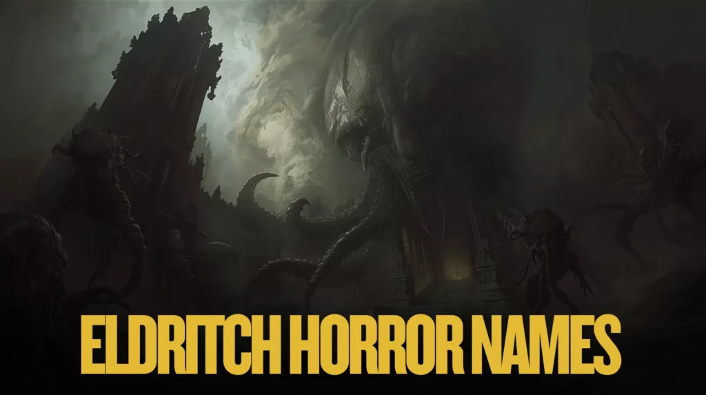 Eldritch Horror Names