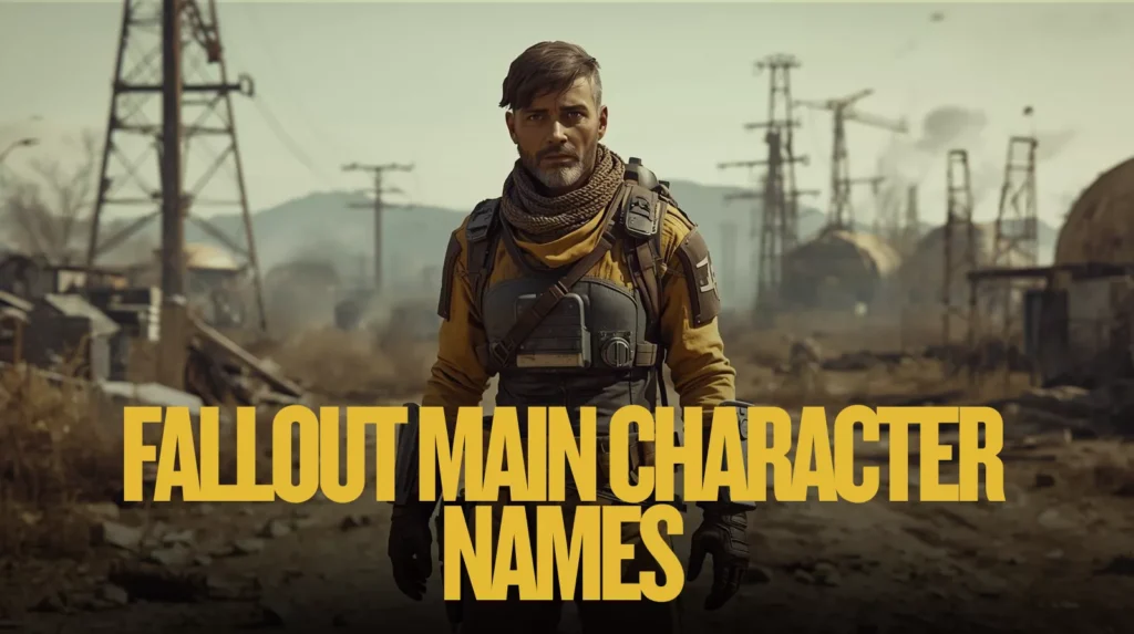 Fallout Main Character Names