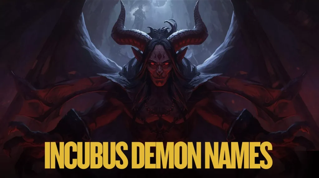 Incubus Demon Names