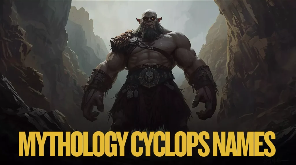Mythology Cyclops Names Mythology Cyclops Names