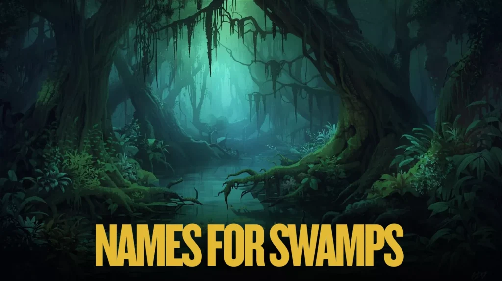 Names For Swamps Names For Swamps