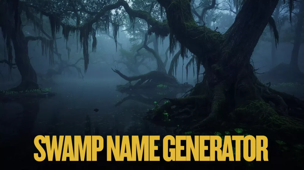 Swamp Name Generator Swamp Name Generator
