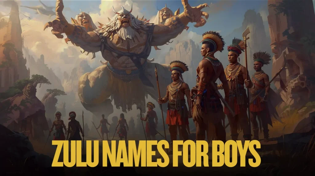Zulu Names For Boys