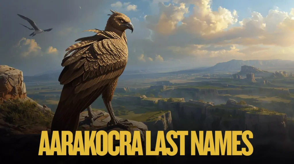 Aarakocra Last Names
