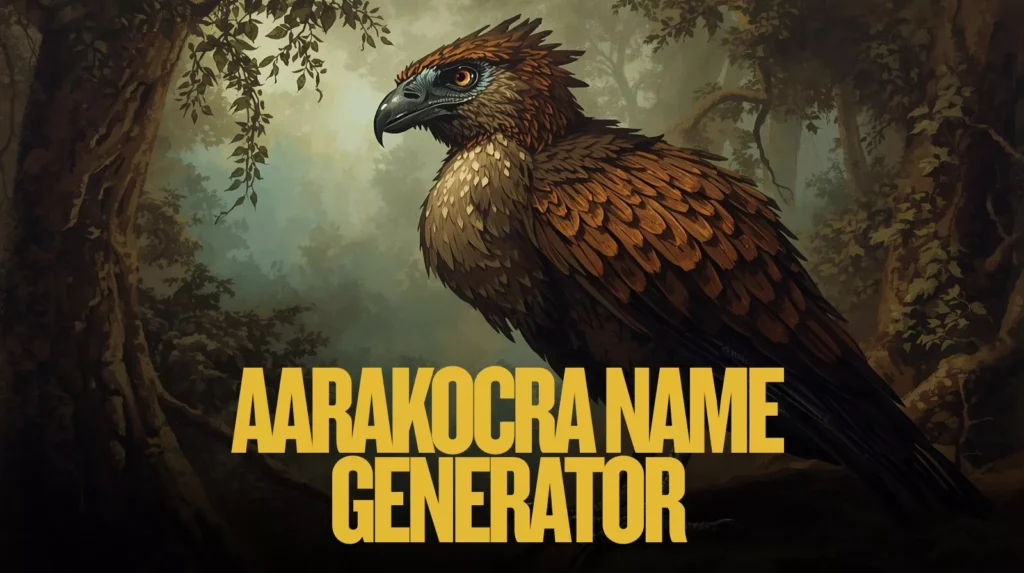 Aarakocra Name Generator