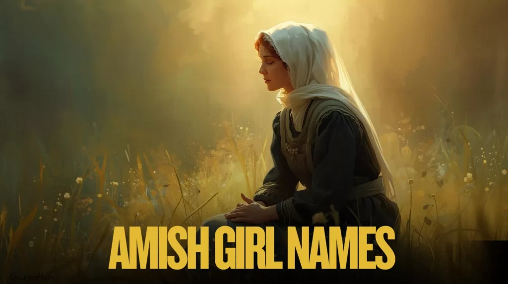 Amish Girl Names