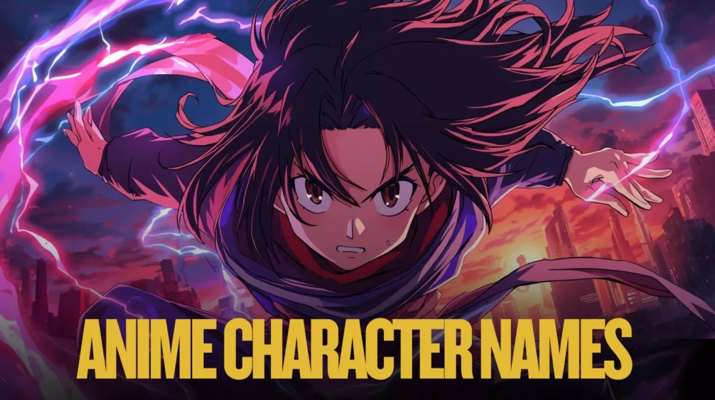 Anime Character Names