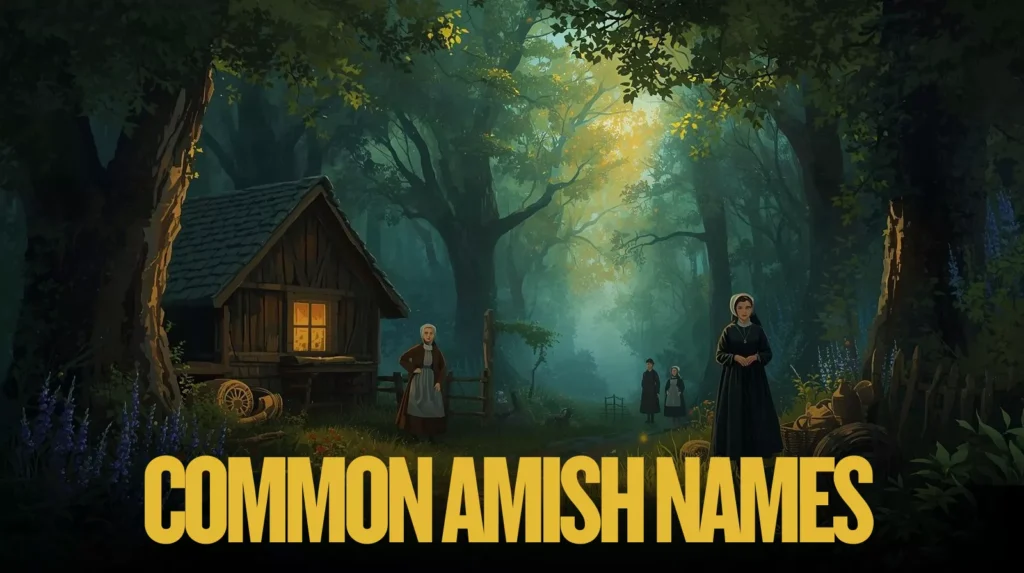 Common Amish Names