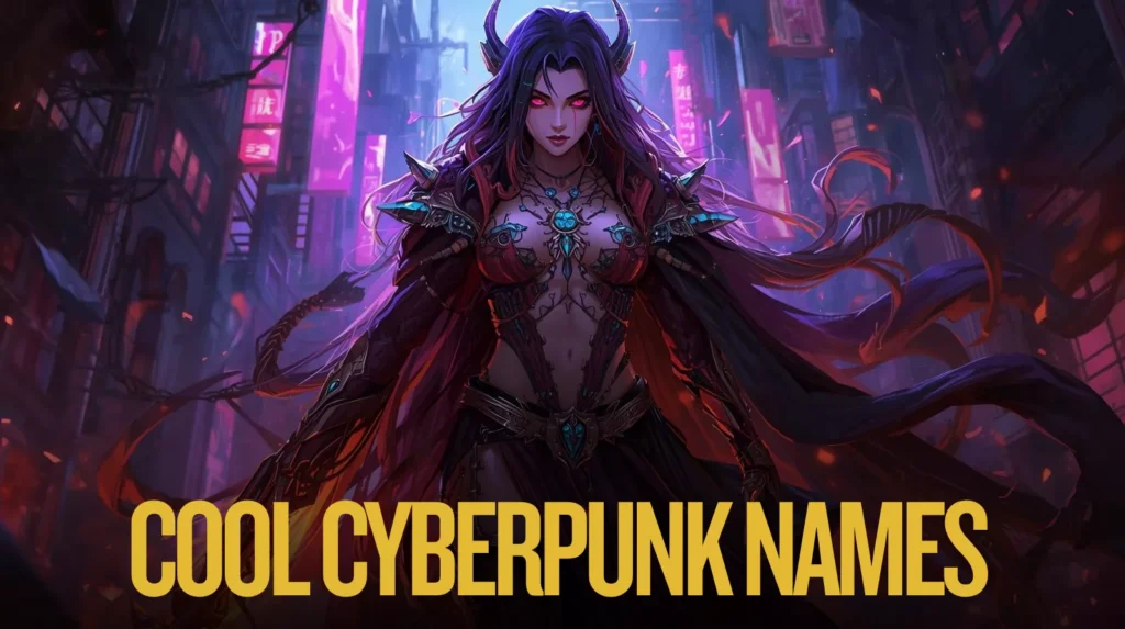 Cool Cyberpunk Names