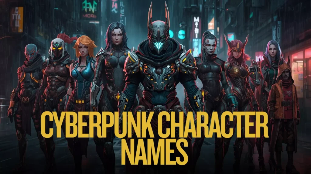 Cyberpunk Character Name