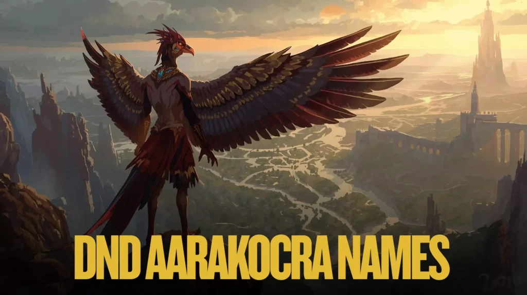 Dnd Aarakocra Names