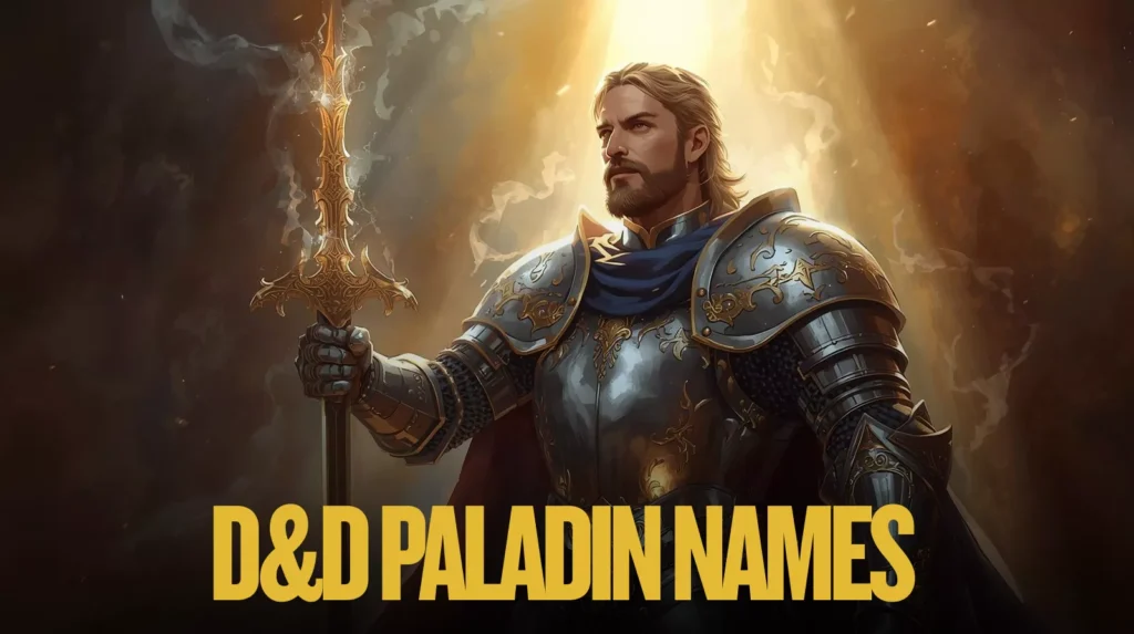 Dnd Paladin Names
