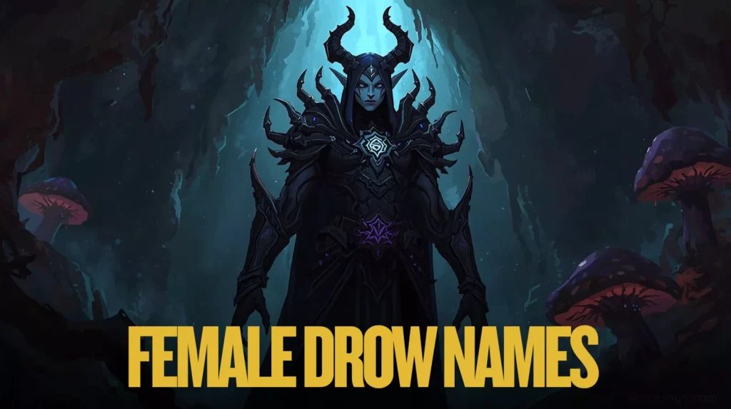 Female Drow Names Female Drow Names
