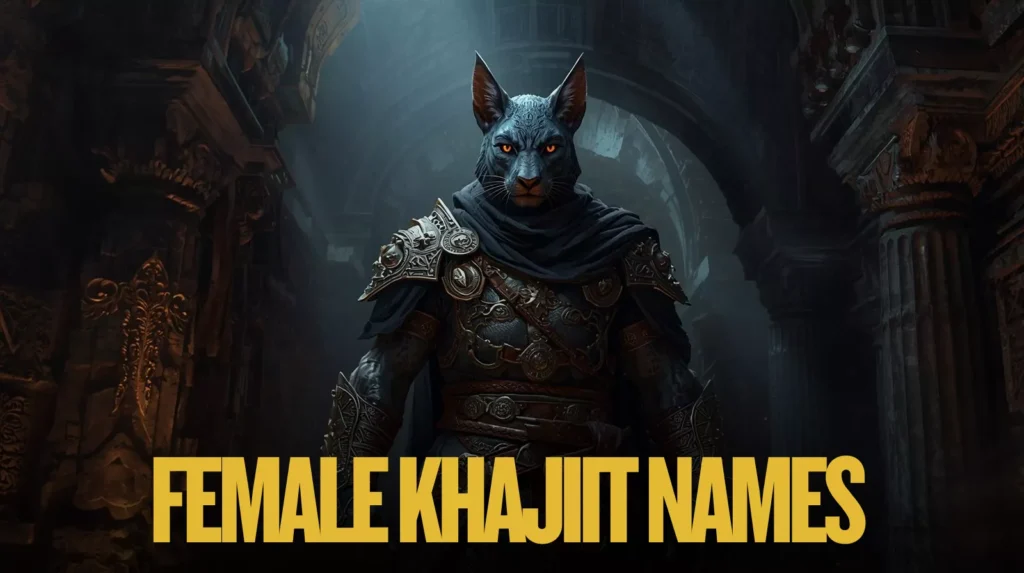 Female Khajiit Names Female Khajiit Names