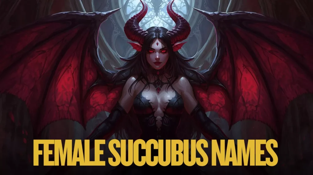Female Succubus Names