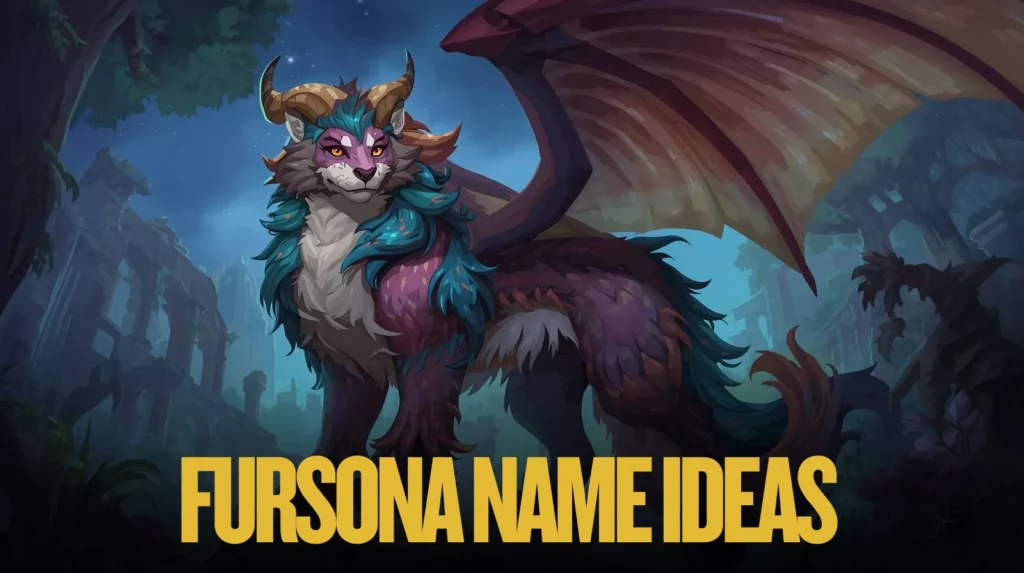 Fursona Name Ideas