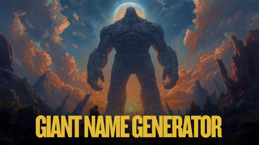 Giant Name Generator