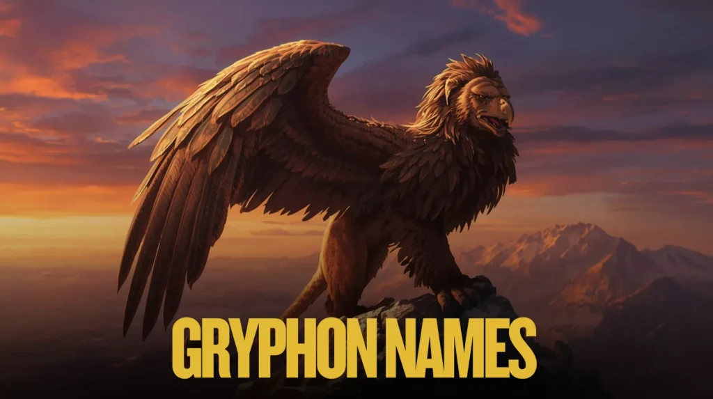 Gryphon Names Gryphon Names