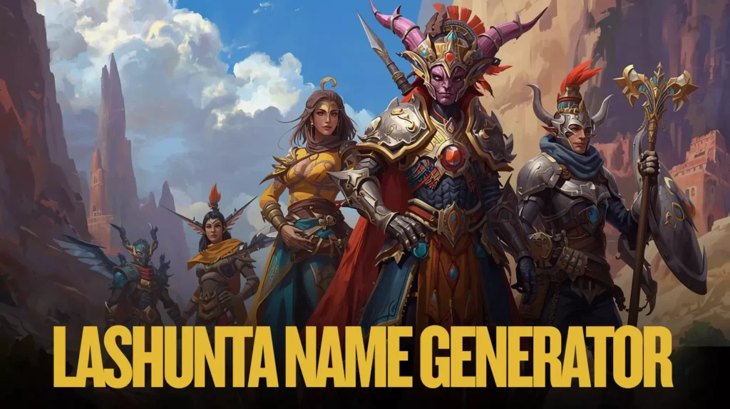 Lashunta Name Generator