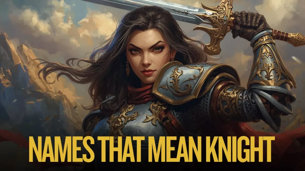 Names That Mean Knight
