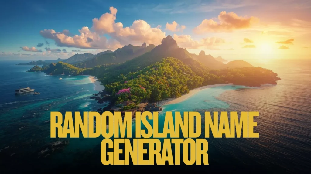 Random Island Name Generator Random Island Name Generator