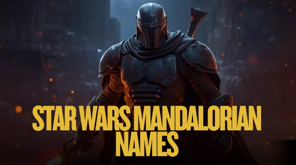 Star Wars Mandalorian Names