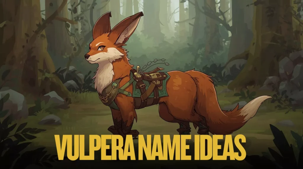 Vulpera Name Ideas