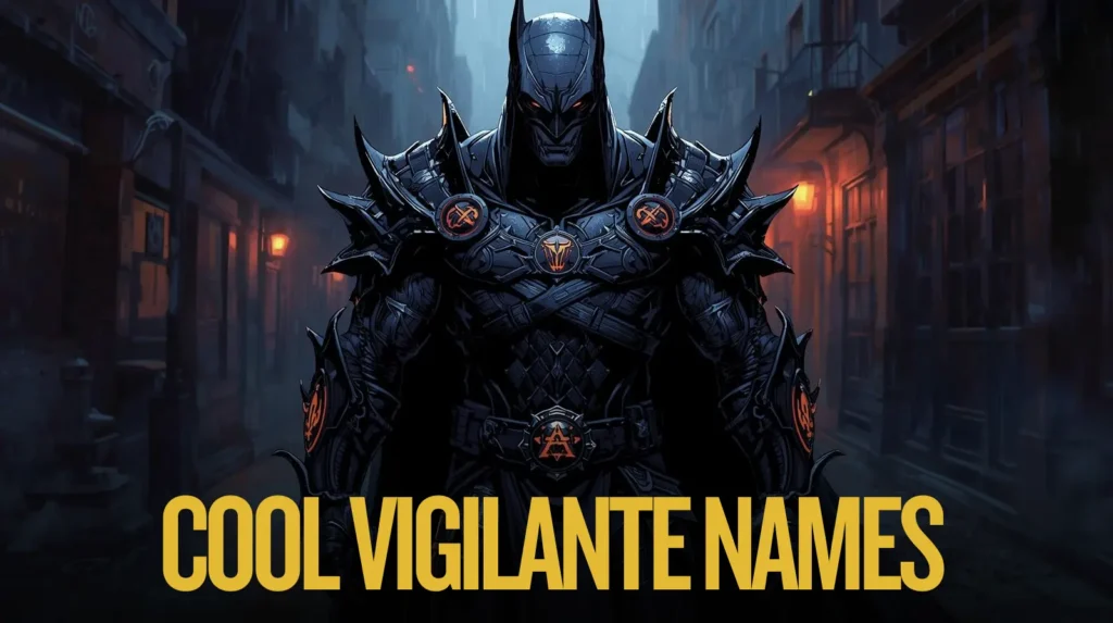 Cool Vigilante Names