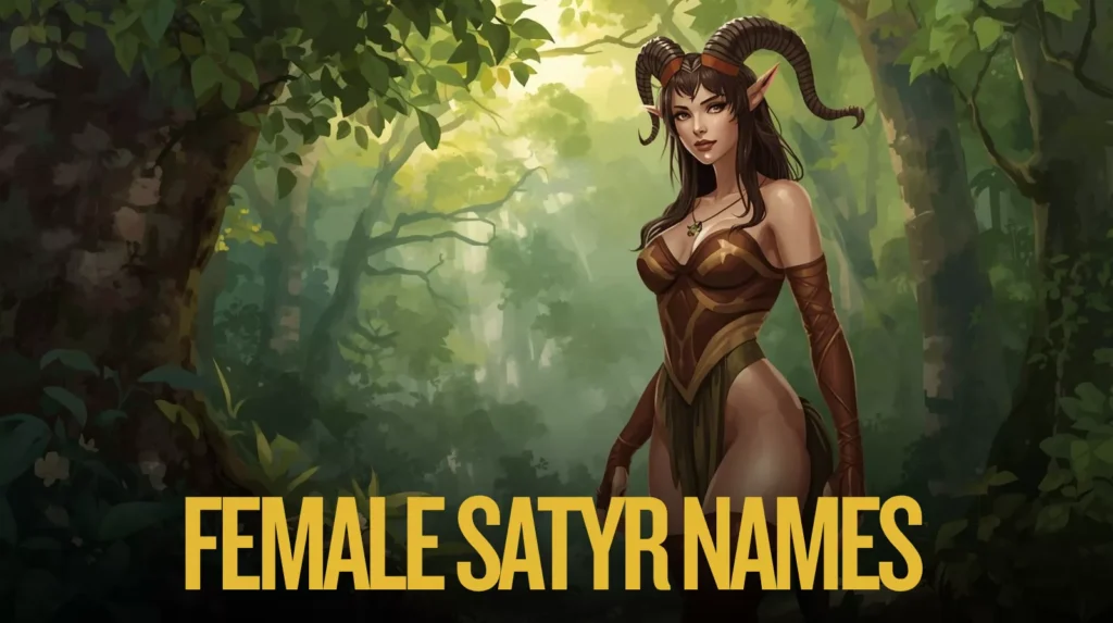 Female Satyr Names