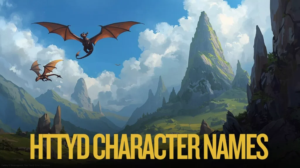 HTTYD Character Names HTTYD Character Names