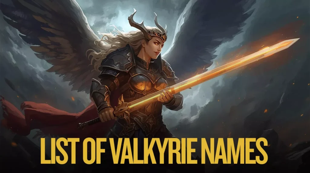 List Of Valkyrie Names