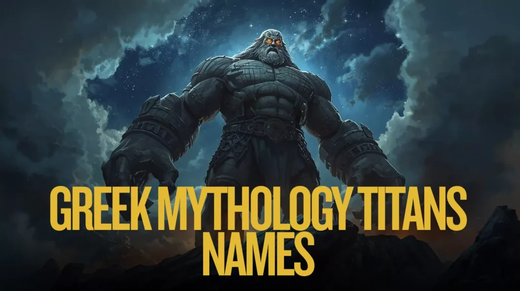 Mythology Titans Names Mythology Titans Names