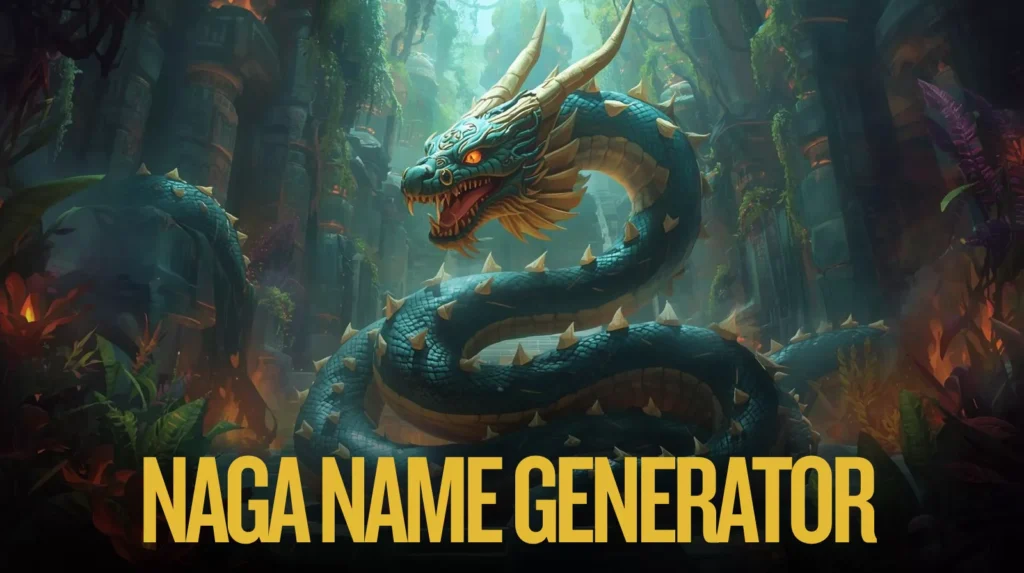 Naga Name Generator Naga Name Generator