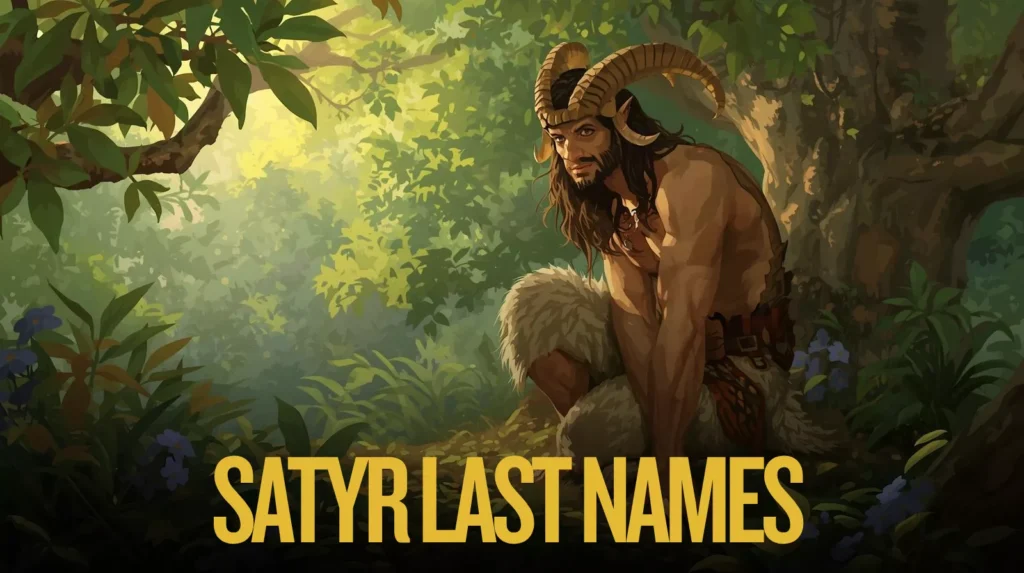 Satyr Last Names