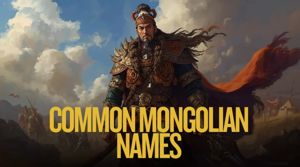 Common Mongolian Names