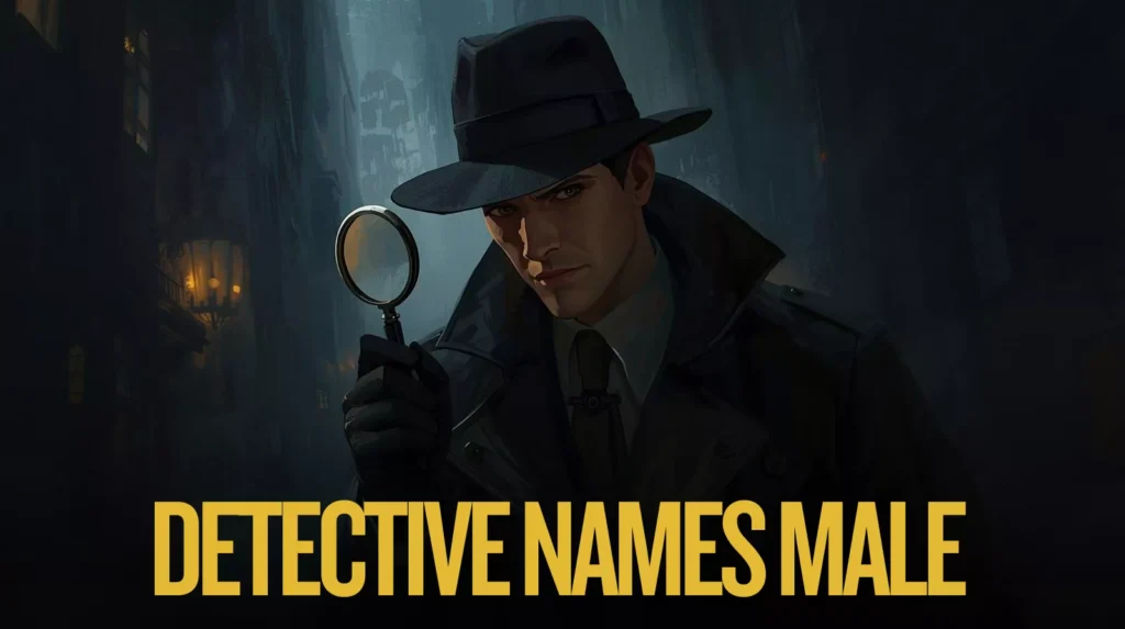 Detective Names Male