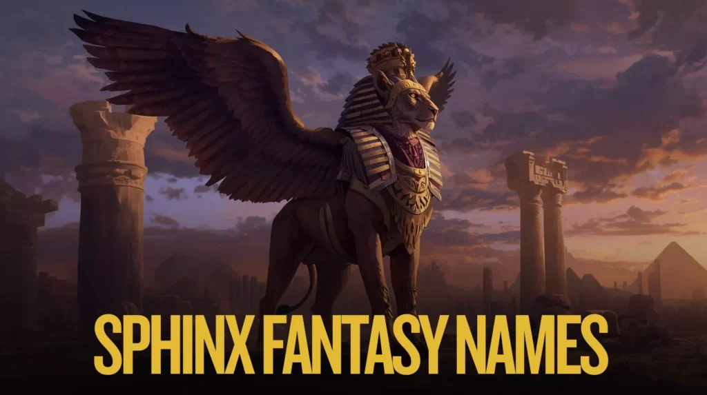 Sphinx Fantasy Names