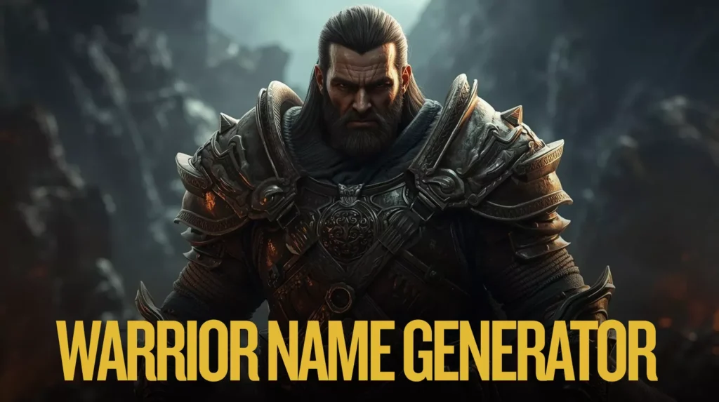 Warrior Name Generator