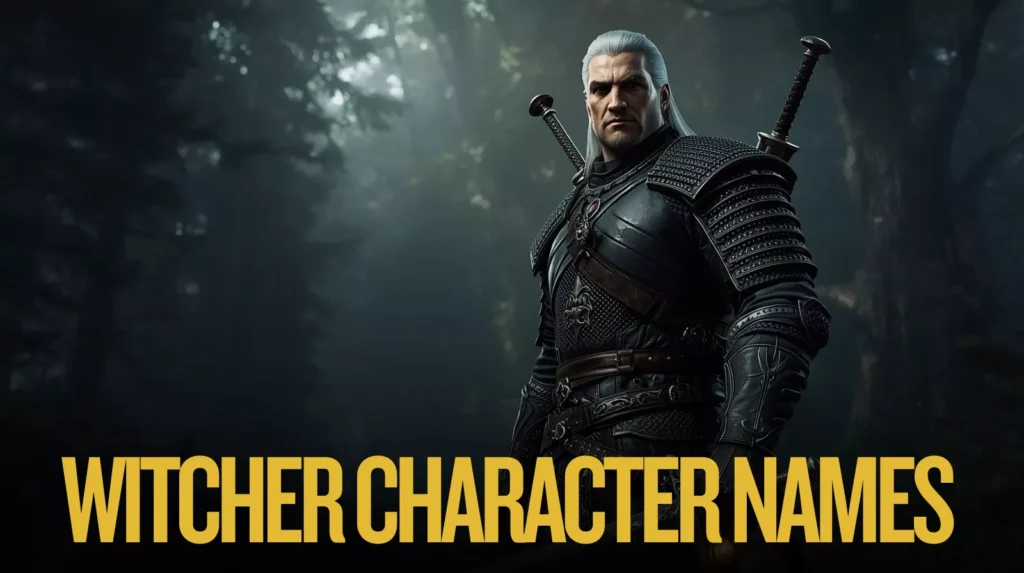 Witcher Character Names