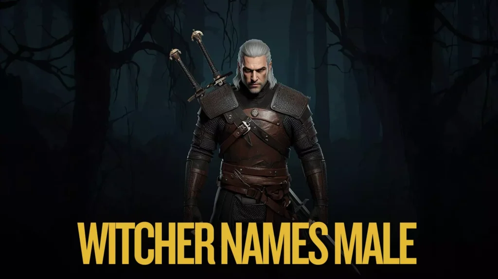 Witcher Names Male