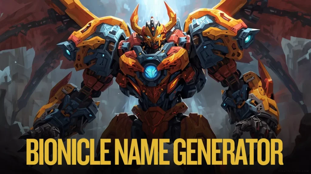 Bionicle Name Generator Bionicle Name Generator