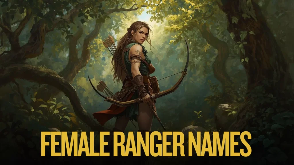 Female Ranger Names Female Ranger Names