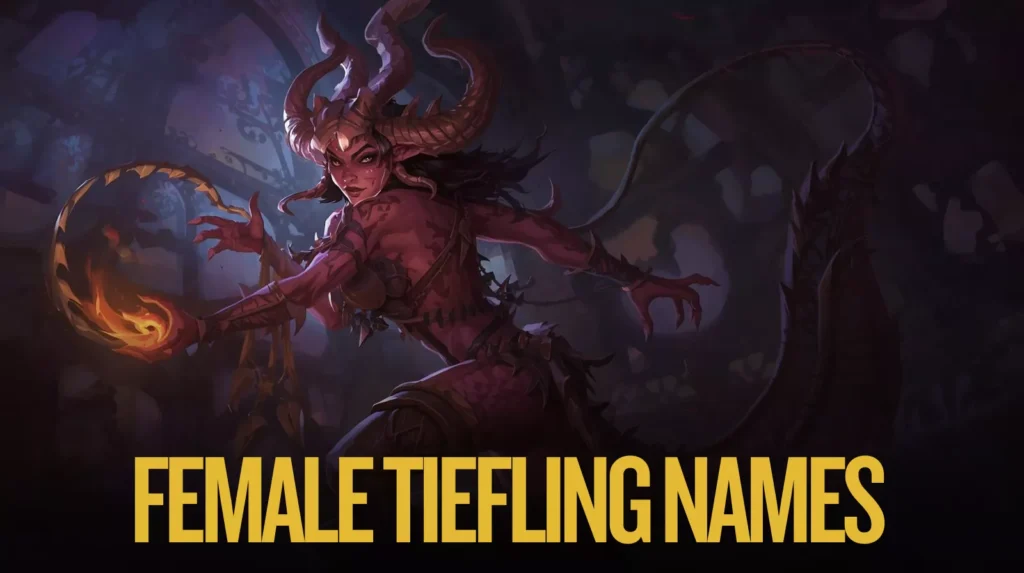 Female Tiefling Names
