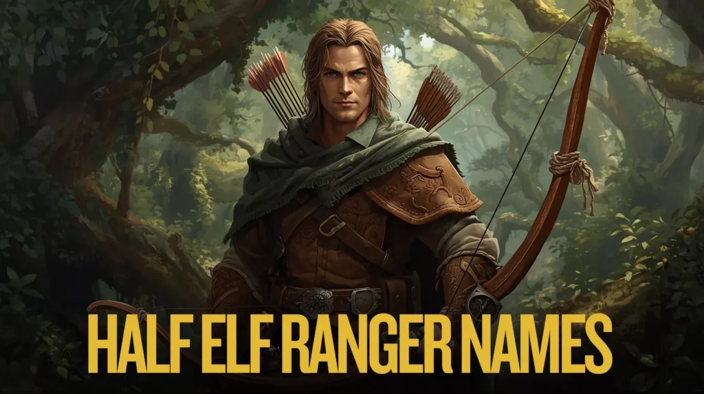 Half Elf Ranger Names Half Elf Ranger Names