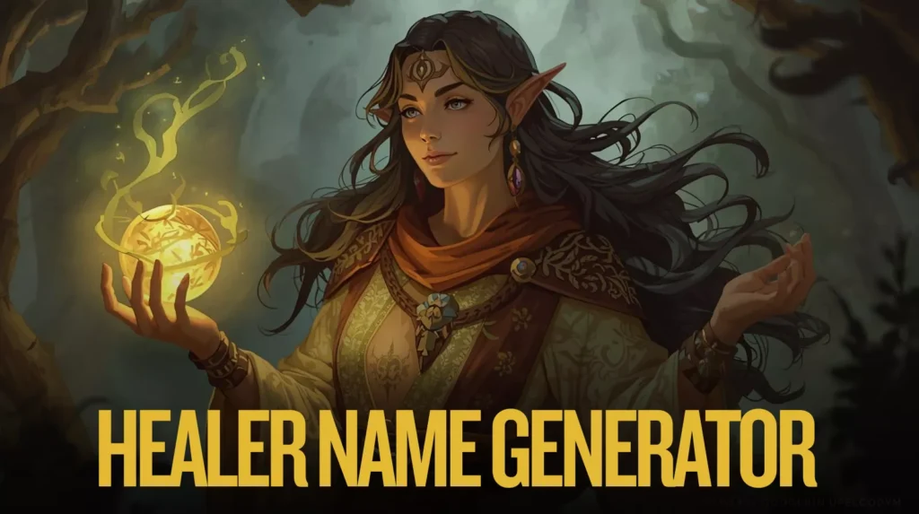 Healer Name Generator