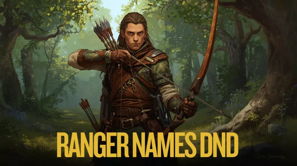 Ranger Names Dnd Ranger Names Dnd